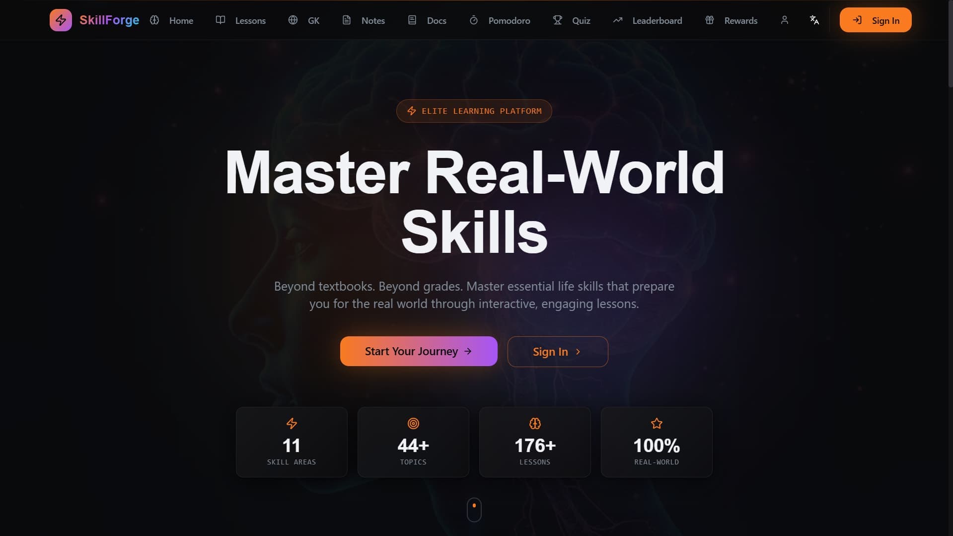 SkillForge Elite screenshot